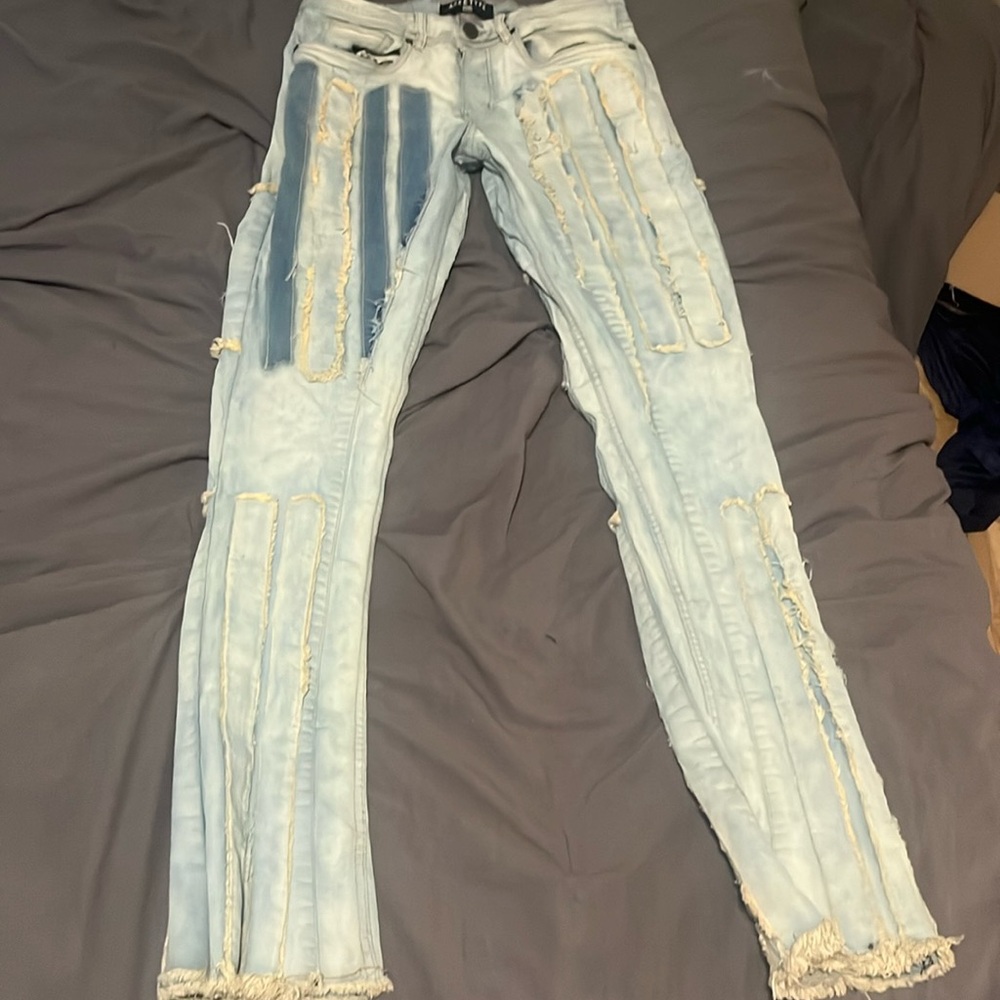 arketype stacked jeans